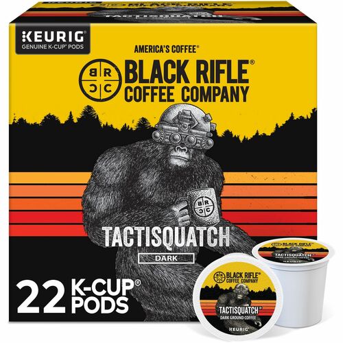 Green Mountain Coffee,Tactisquatch,Dark Roast,K-Cup,22/BX,4BX/CT-GMT0490CT