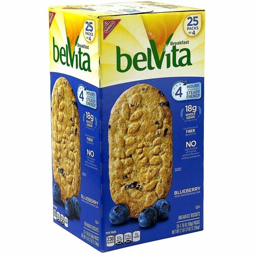 Green Rabbit Snack,Breakfast Biscuit,Blueberry,4/BG,25BG/CT,MI-GRR22000506