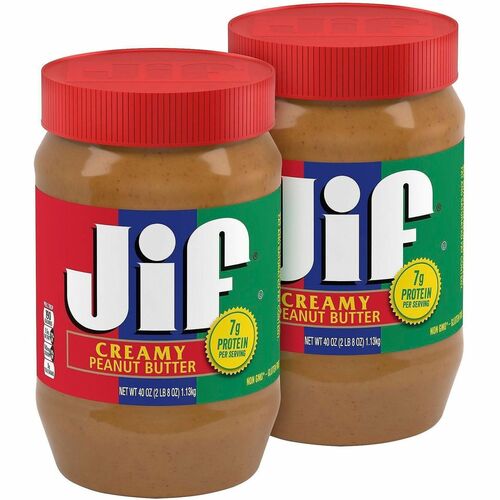 Green Rabbit Peanut Butter,Creamy,40 oz,2/CT,MI-GRR30700227