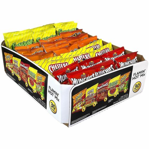 Green Rabbit Snack,Flamin Hot Mix,5 Flavors,30BG/CT,MI-GRR29500007