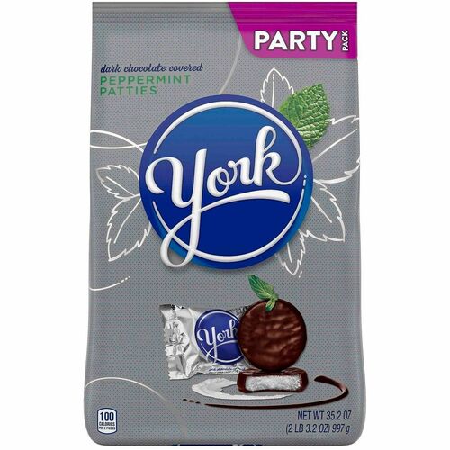 Green Rabbit Candy,Peppermint Patties,York,DarkChocolate,1BG/CT,MI-GRR24600409