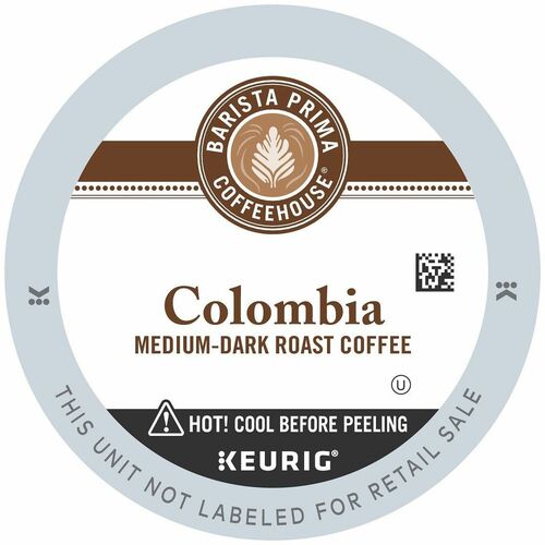 Green Mountain Coffee,Colombia,Medium-Dark Roast,K-Cup,24/BX,4/CT,Brown-GMT6613CT