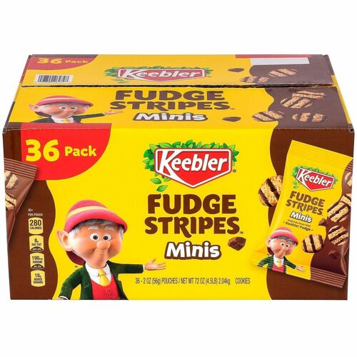 Green Rabbit Cookies,Fudge Stripe,36/BG,1BG/CT,MI-GRR22002517