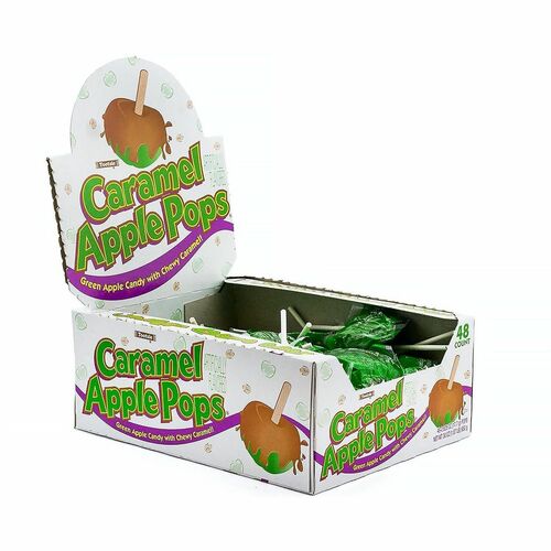 Green Rabbit Candy,Lollipops,Caramel Apple,48/BG,1BG/CT,MI-GRR20900083