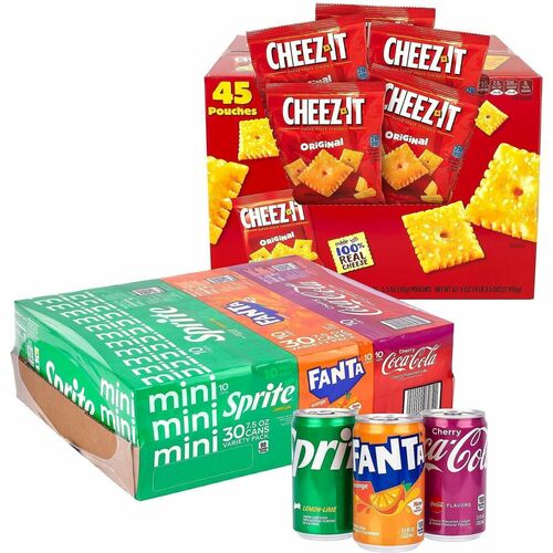 Green Rabbit Drink/Cracker Combo,Coke/Cheez-It,45/BG,1BG/CT,MI-GRR60004171