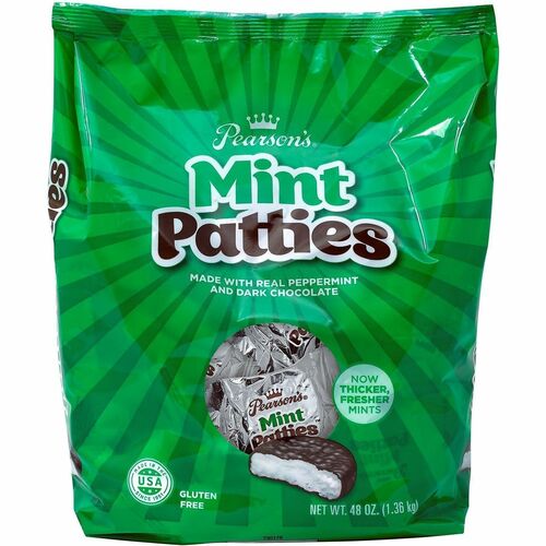 Green Rabbit Candy,Choc&Mint,LowFat,GlutenFree,IndivWrppd,175/BG,1/CT,MI-GRR20900558