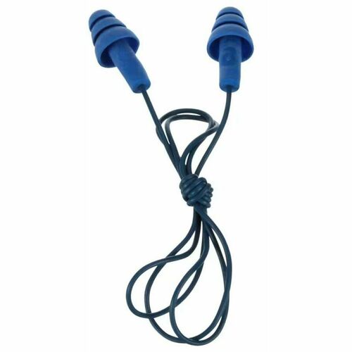 3M Earplugs,TriplFlange,Poly,FlexiStm,25dB NRR,100Pr/BX,4/CT,BE