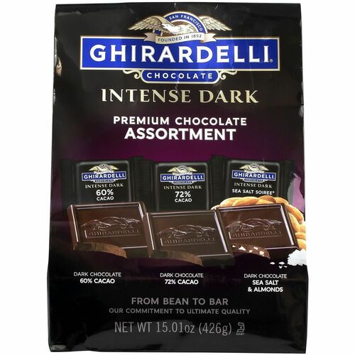 Green Rabbit Candy,IntenseDark,Chocolate,Assorted,15.01oz,1/CT,Multi-GRR22001102