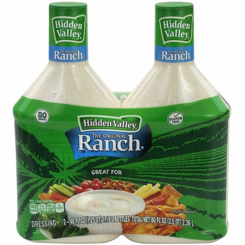 Green Rabbit Dressing,Ranch,Original,40ozBttle,2/PK,1/CT,Multi-GRR90000027