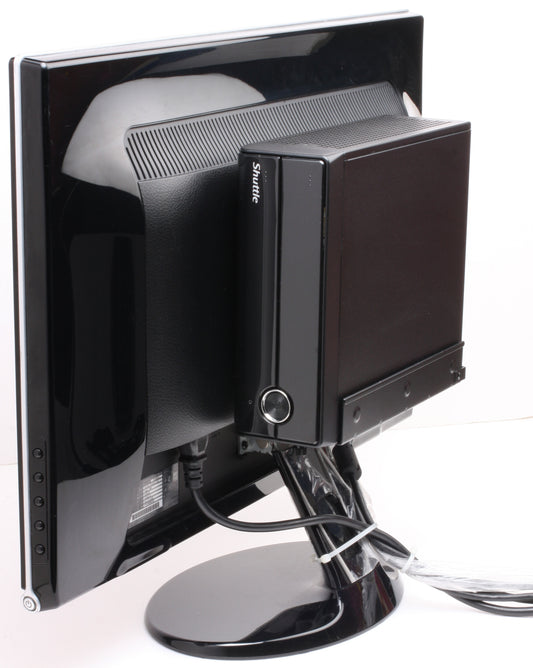 Shuttle PV02 VESA mount accessory for 3 litre Slim PCs Black Metal