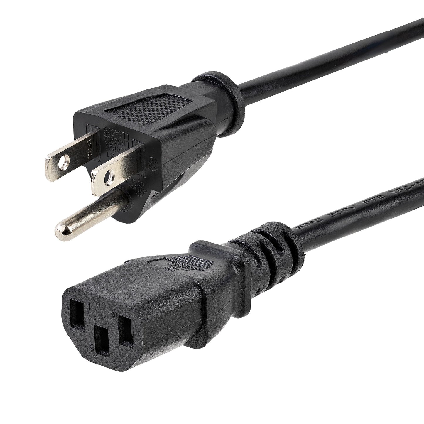 StarTech.com PXT1011 power cable Black 11.8" (0.3 m)