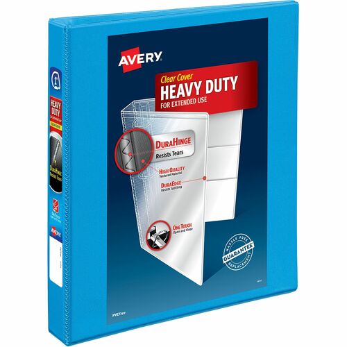 Avery Slant Ring View Binder, 1" Capacity, 11"x8-1/2", Light BE