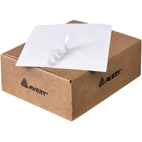 Avery Copier Label, Mailing, 1"x2-13/16", 16500/BX, 1/CT, White