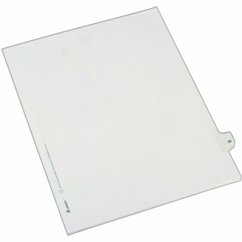 Avery Index Dividers,Side Tab 30 - 1/25 Cut,8-1/2"x11",25/PK,WE
