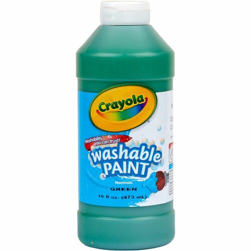 Crayola Paint, Washable, Squeeze Bottle, 16 Oz, Green