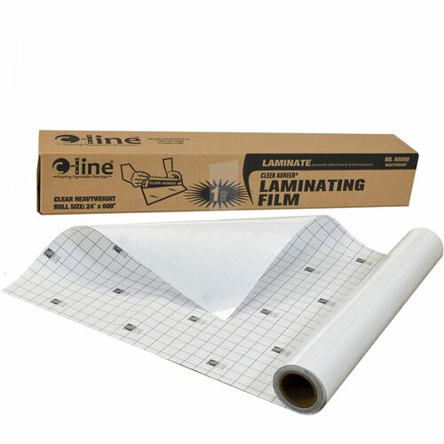 C-Line Laminating Film Roll, 24"x600", Clear