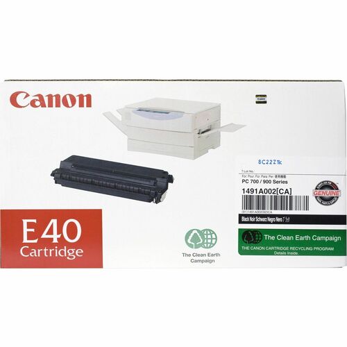 Canon Toner Cartridge, f/ PC Copiers, 4000 Page Yield, Black