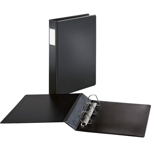 Cardinal D-Slant Legal Binder, 3 Ring, 2" Capacity, 14"x8-1/2", Black