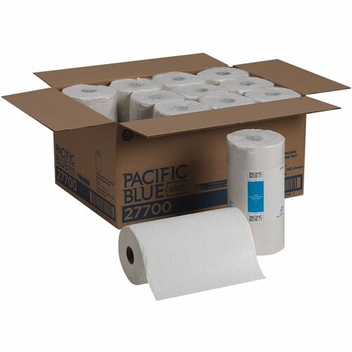 Georgia-Pacific Roll Towels, Perforated, 250 Shts, 8-13/16"x11",12RL/CT, WE-GPC27700