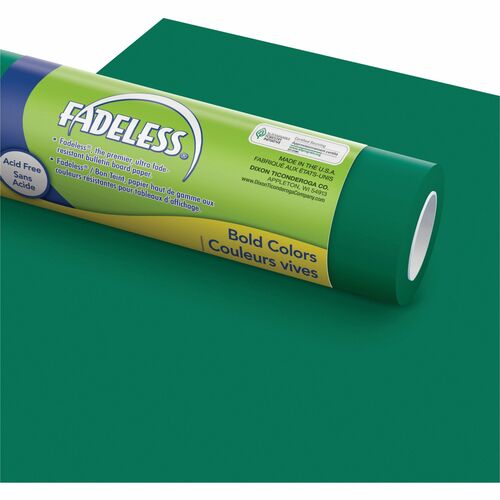 Pacon Art Paper Roll, Fadeless, 48" x 50', 50 lb, Emerald