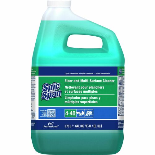 Procter & Gamble Commercial Floor Cleaner, Spic-n-Span, 1 Gallon, GN