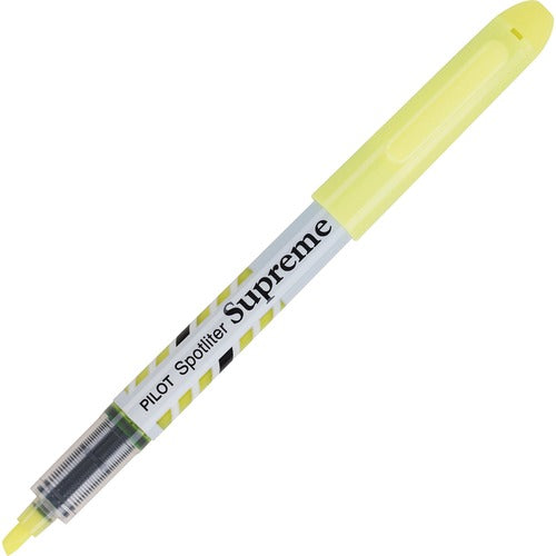Pilot Highlighter, Chisel Point, Liquid Ink, 1 DZ, Yellow Ink
