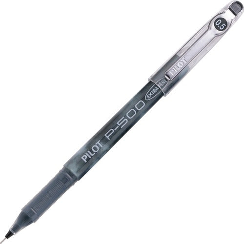Pilot Rollerball Pen, Gel, Extra-Fine Point, Black Ink/Barrel