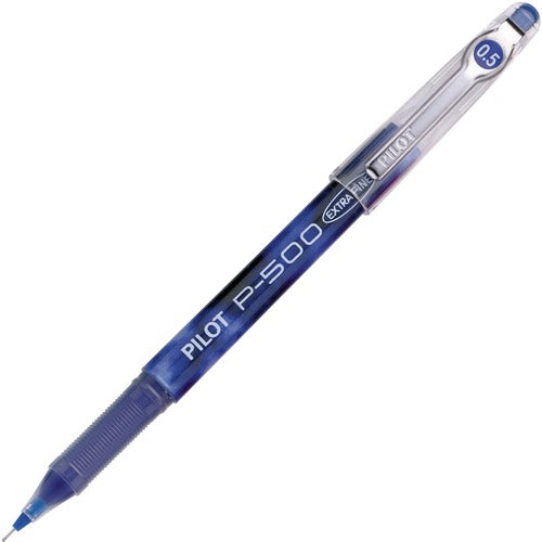 Pilot Rollerball Pen, Gel, Extra-Fine Point, Blue Ink/Barrel