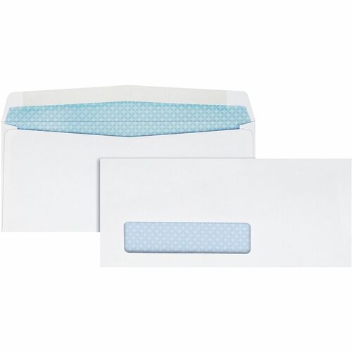 Quality Park Window Envelopes, Check, No.8-5/8, 3-5/8"x8-5/8", 500/BX,WE