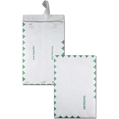 Quality Park Tyvek Open-End Envelope,1st Class,10"x15",100/BX,WE