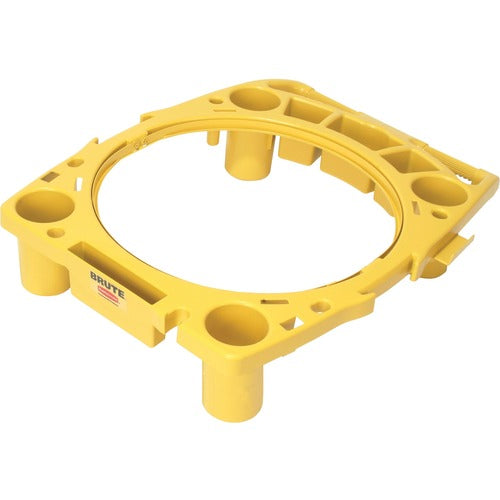 Rubbermaid Commercial Products Rim Caddy, 26-1/2"x32-1/2"x6-3/4", Yellow