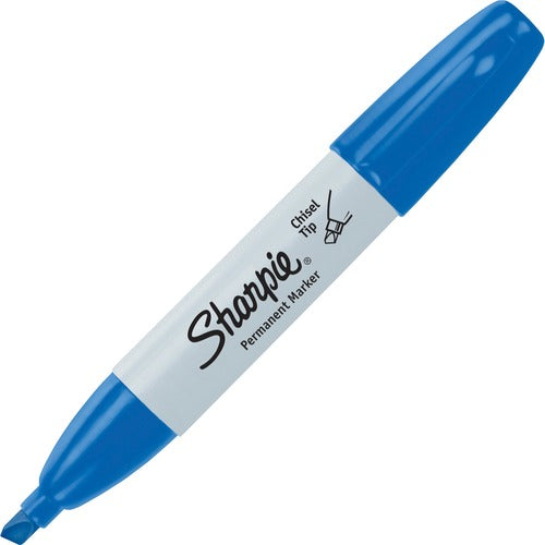Newell Brands Sharpie Marker, Chisel Tip, Blue