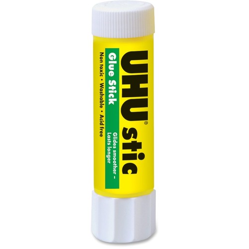 Staedtler Glue Stick, Rub-On Adhesive, Washable, 1.41 oz, 12/BX, White