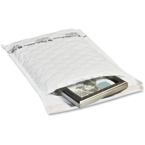 Sealed Air Cushioned Mailers,No. 2,8-1/2"x12",50/CT,White