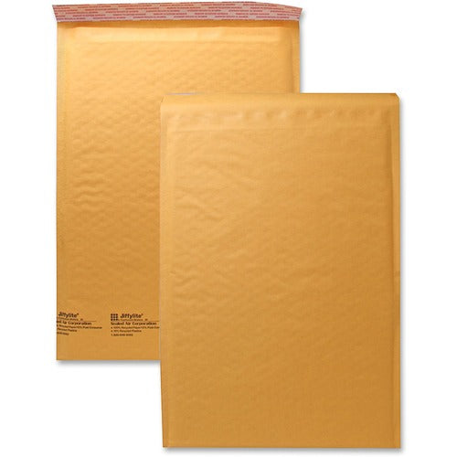 Sealed Air Cushioned Mailer,Size 5,10-1/2"x16",25/CT,Kraft