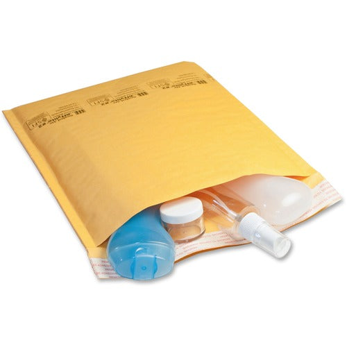 Sealed Air Cushioned Mailer,Size 6,12-1/2"x19",25/CT,Kraft