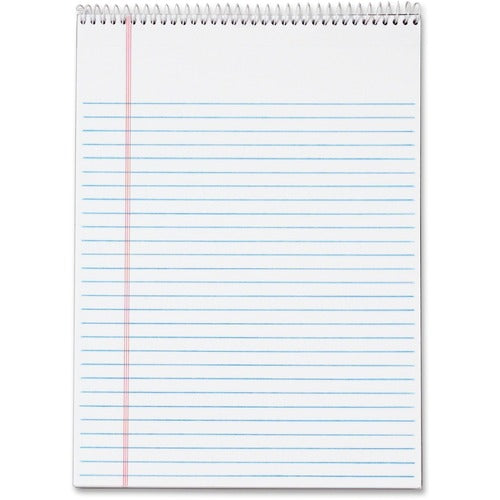 Tops Wirebound Pad,Legal Ruled,70 Shts,8-1/2"x11-3/4",3PK,White