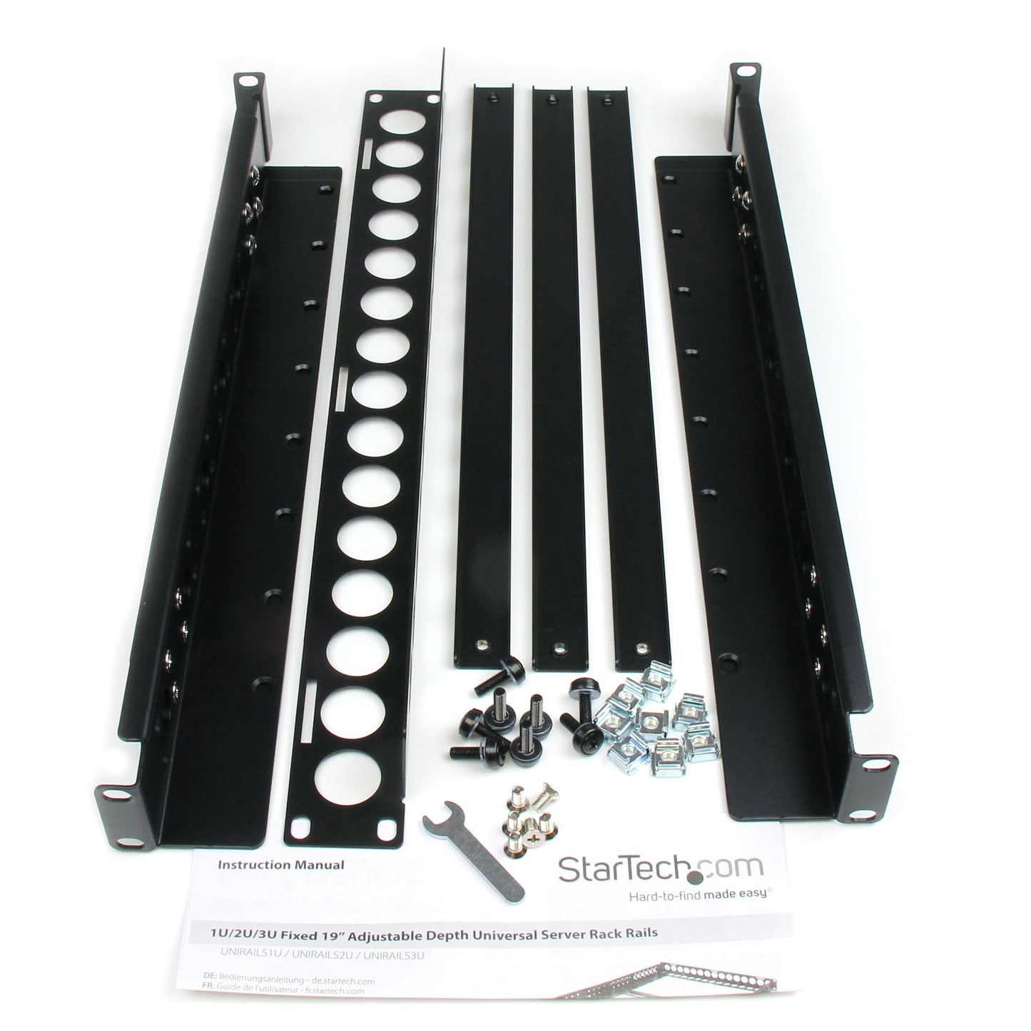 StarTech.com UNIRAILS1U rack accessory Rack rail