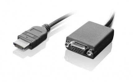 Lenovo HDMI / VGA 7.87" (0.2 m) Black