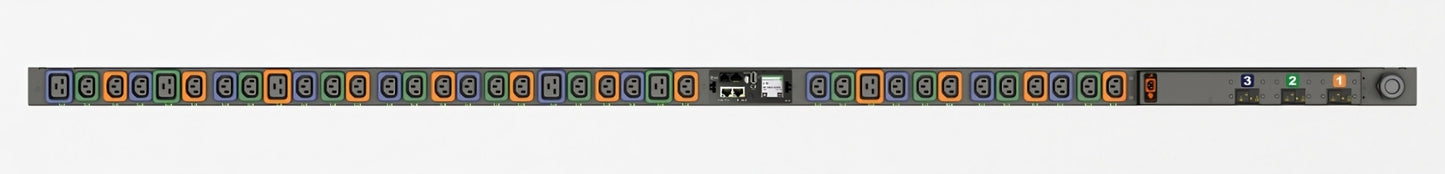 Vertiv Geist MNR5MGW1-36PT68-3TL15A0A10-S-A power distribution unit (PDU) 36 AC outlet(s) 0U Black