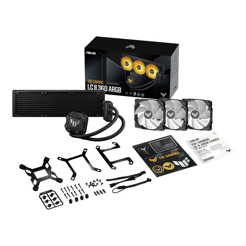 ASUS TUF GAMING LC II 360 ARGB Processor Liquid cooling kit 4.72" (12 cm) Black