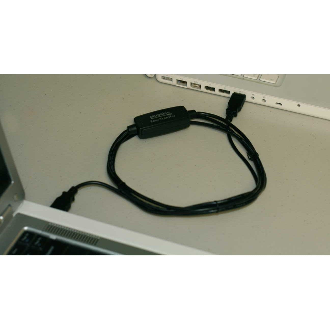 Plugable Technologies USB-EASY-TRAN USB cable 70.9" (1.8 m) USB A Black