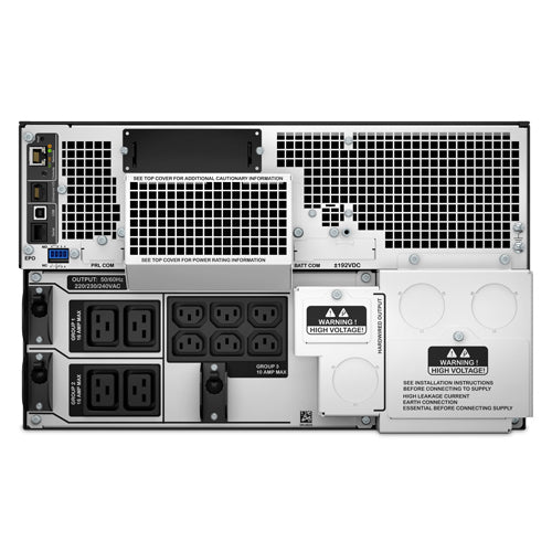 APC Smart-UPS On-Line uninterruptible power supply (UPS) Double-conversion (Online) 10 kVA 10000 W 10 AC outlet(s)