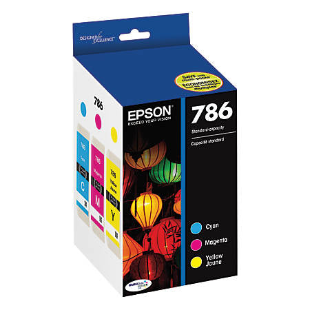 Epson 786 ink cartridge 3 pc(s) Original Standard Yield Cyan, Magenta, Yellow