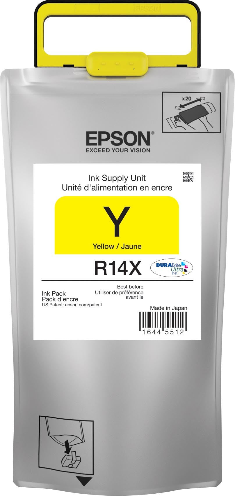 Epson R14X ink cartridge Original Yellow
