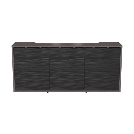 Middle Atlantic Products C3K3D1HA3D4ZPLBK AV equipment stand Black, Wood
