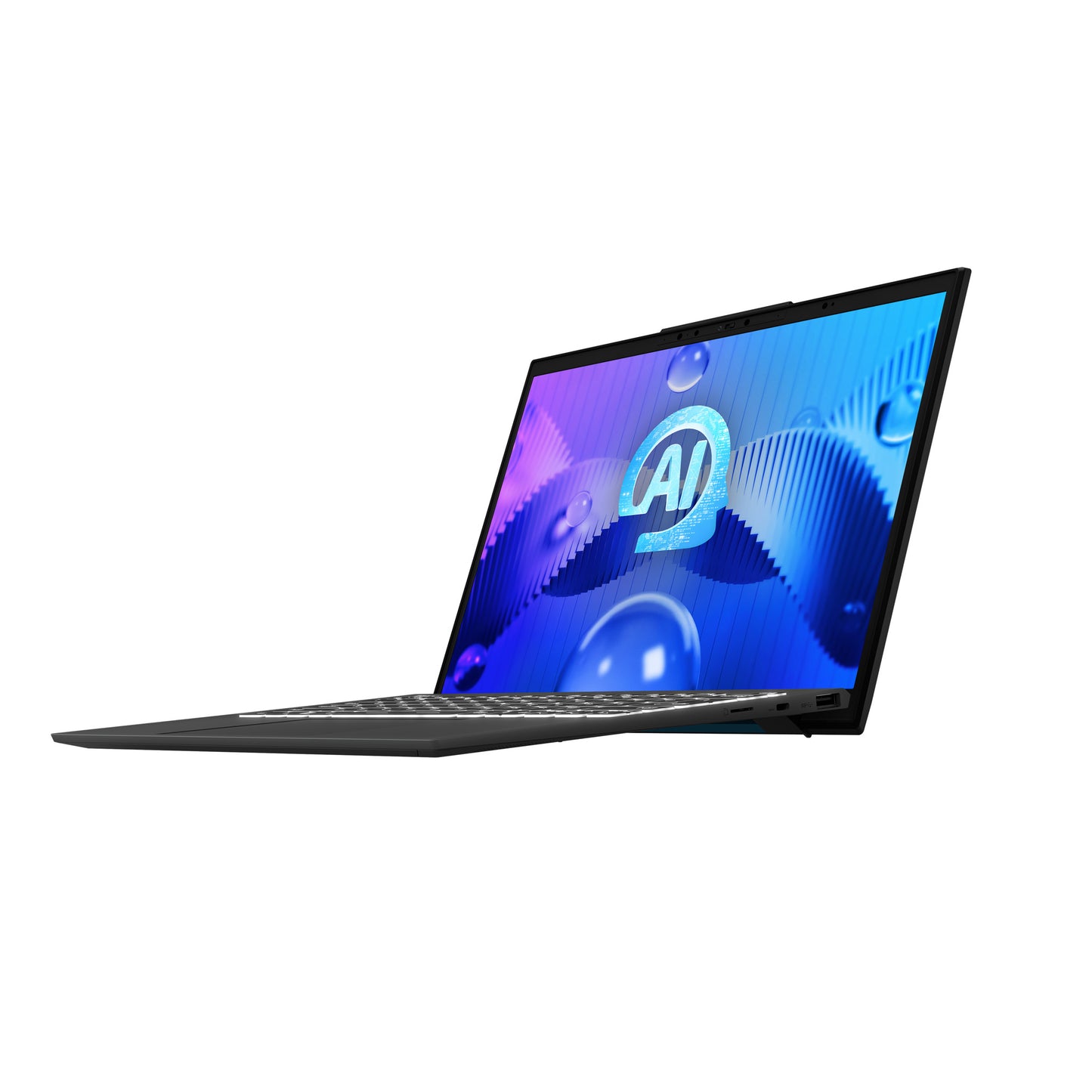MSI Prestige 13 AI EVO A1MG-029US Intel Core Ultra 7 155H Laptop 13.3" Quad HD+ 16 GB LPDDR5-SDRAM 1 TB SSD Wi-Fi 7 (802.11be) Windows 11 Pro Gray