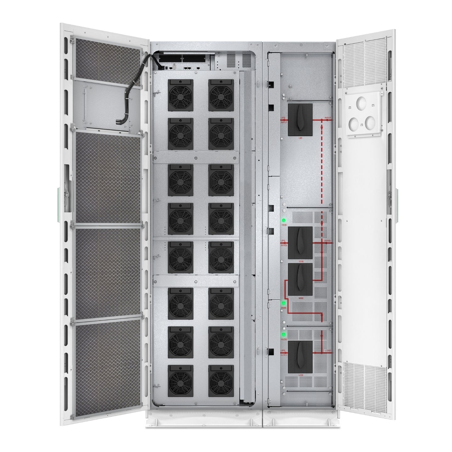APC GVMSB200KHS uninterruptible power supply (UPS) Double-conversion (Online) 200 kVA 180000 W