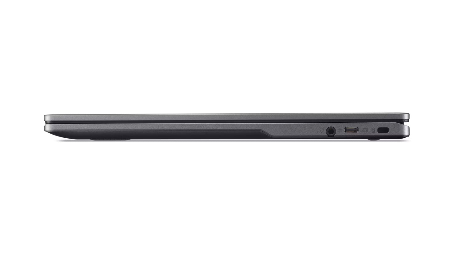 Acer Chromebook CBE595-2T-752Y Intel Core 7 150U 15.6" Touchscreen Full HD 16 GB LPDDR5x-SDRAM 256 GB SSD Wi-Fi 6 (802.11ax) ChromeOS Gray