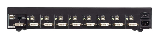 ATEN CS1188D4 KVM switch Rack mounting Black